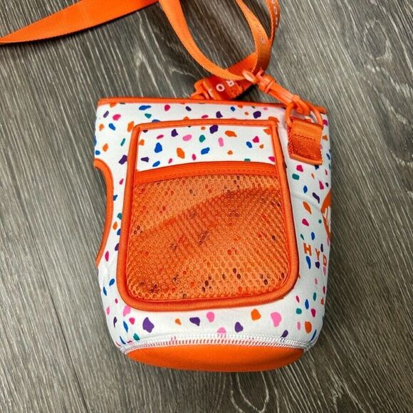 Hydro Jug X Aubrie Bromlow Sleeve w/ Strap Orange Confetti Limited Edition - Picture 2 of 6